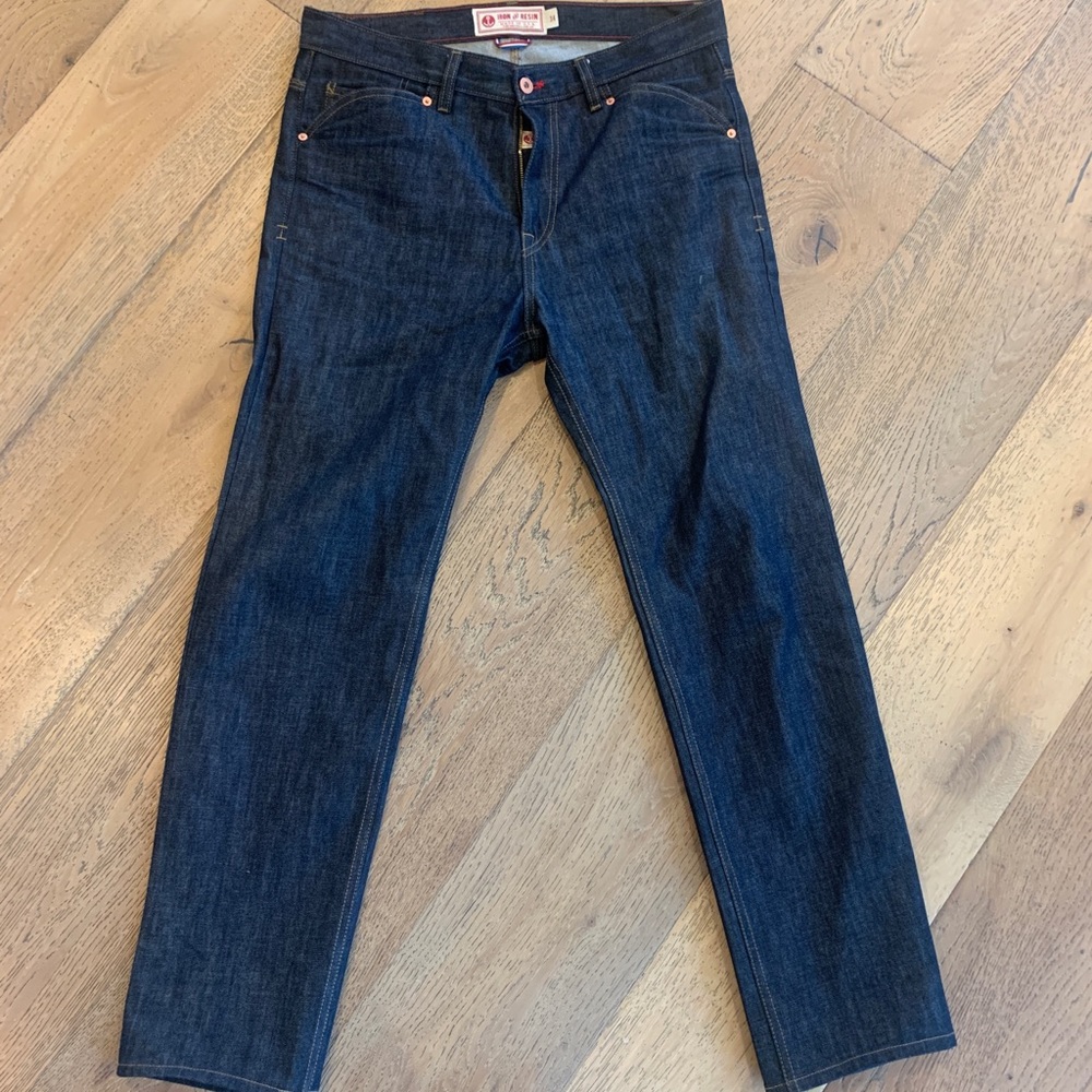 Iron and Resin Enduro Denim Jeans Selvedge 34w